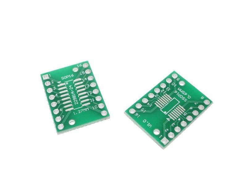 Placa Adaptadora de SMD a TH para Circuitos Integrados