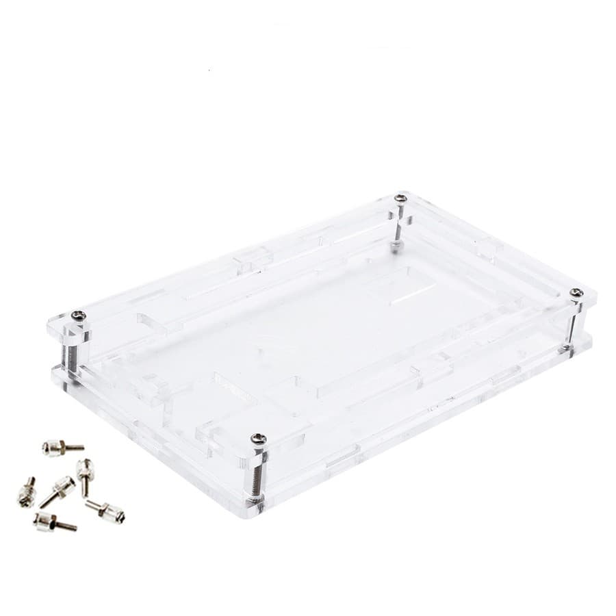 Case acrílico para arduino Mega
