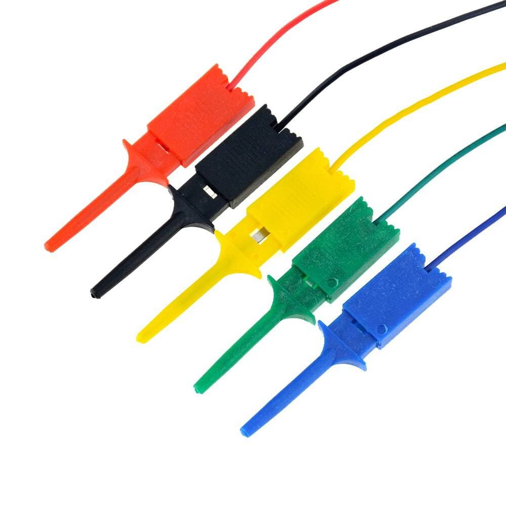 Cables con pinzas para pruebas con header Hembra