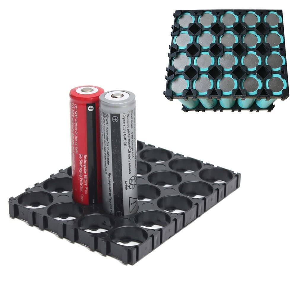 Soporte de baterías de 2 secciones 18650 GTF pack de 10