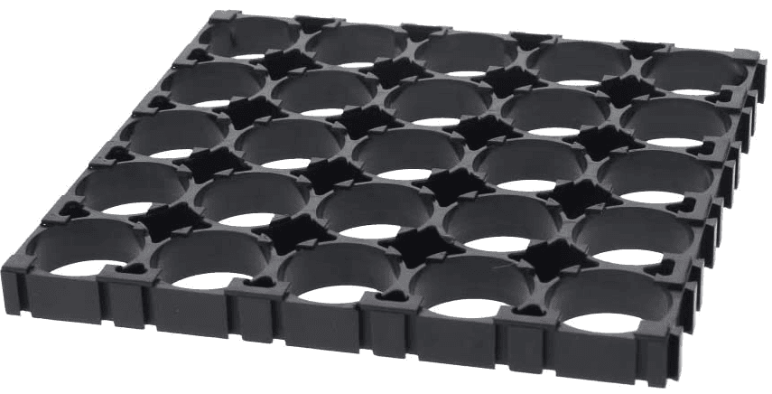 Soporte de baterías de 2 secciones 18650 GTF pack de 10