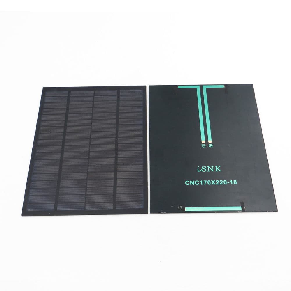 Panel Solar 18V 5W