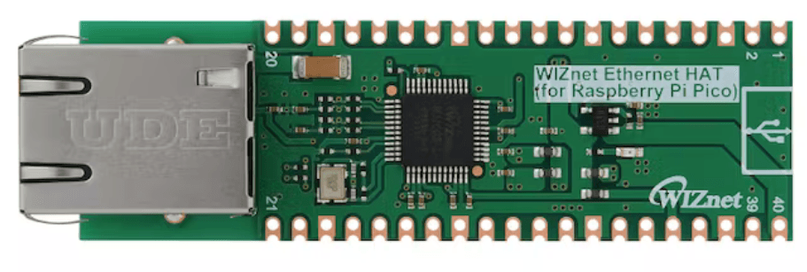 Raspberry Pi Pico con puerto Ethernet W5100S-EVB-PICO