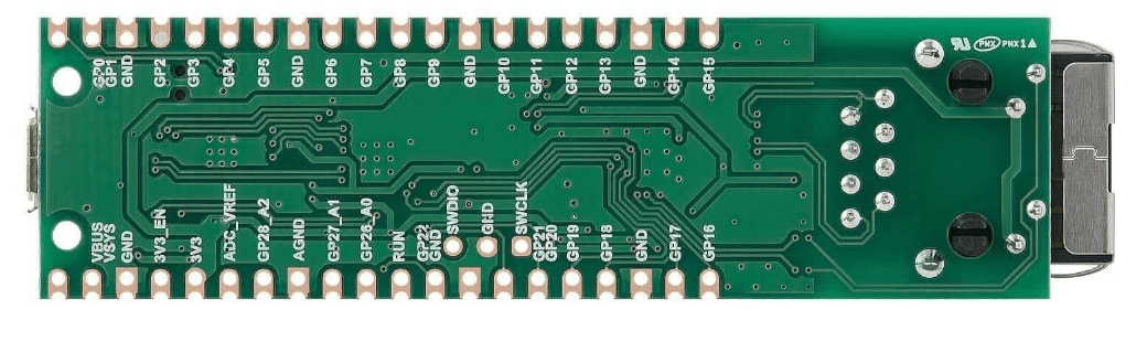 Raspberry Pi Pico con puerto Ethernet W5100S-EVB-PICO