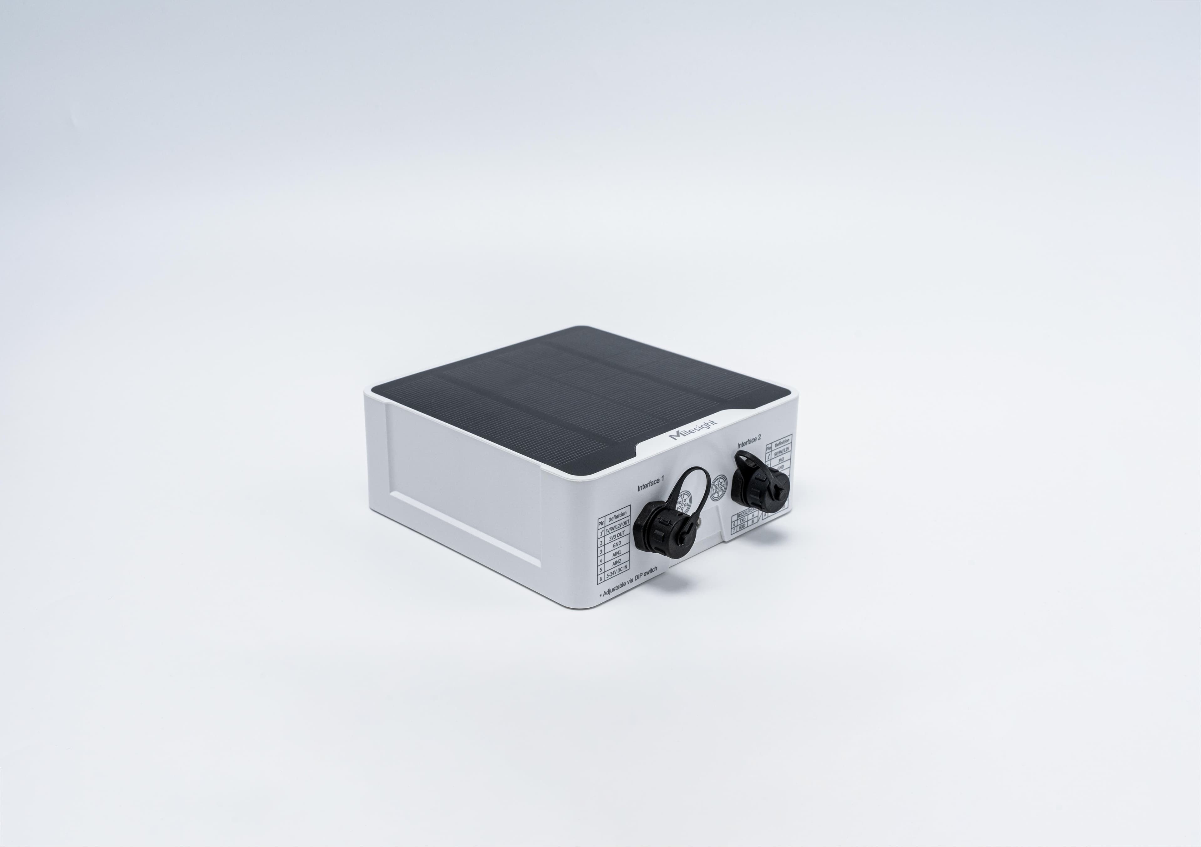 Controlador LoRaWAN Exterior Solar SDI12 RS485 4-20mA UC501 - Milesight