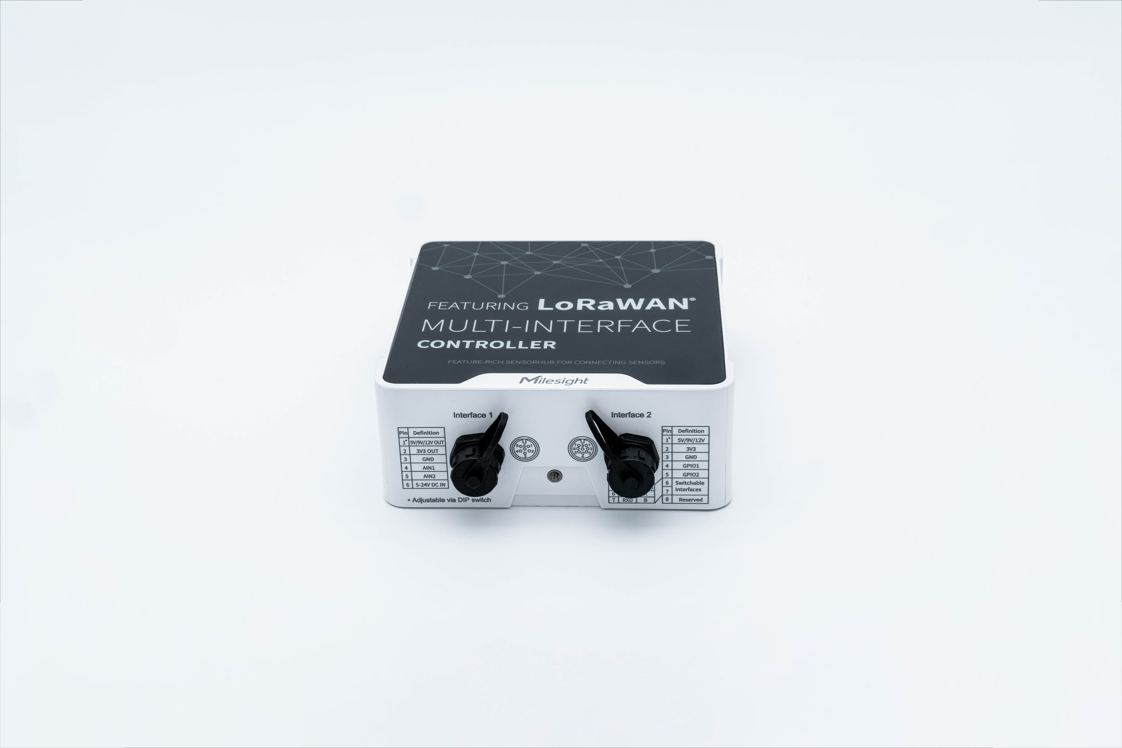 Controlador LoRaWAN Exterior SDI12 RS485 4-20mA UC502 - Milesight