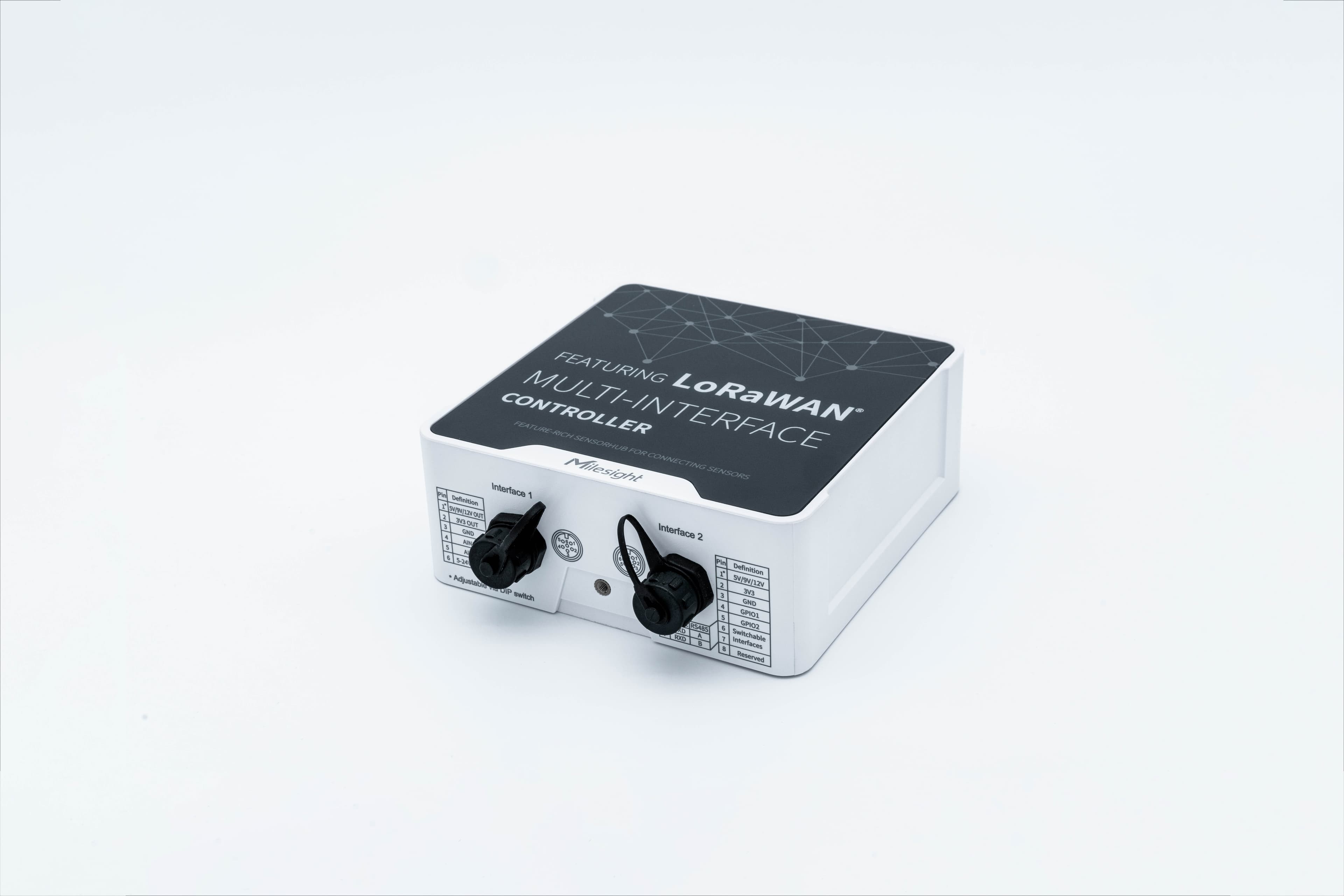 Controlador LoRaWAN Exterior SDI12 RS485 4-20mA UC502 - Milesight