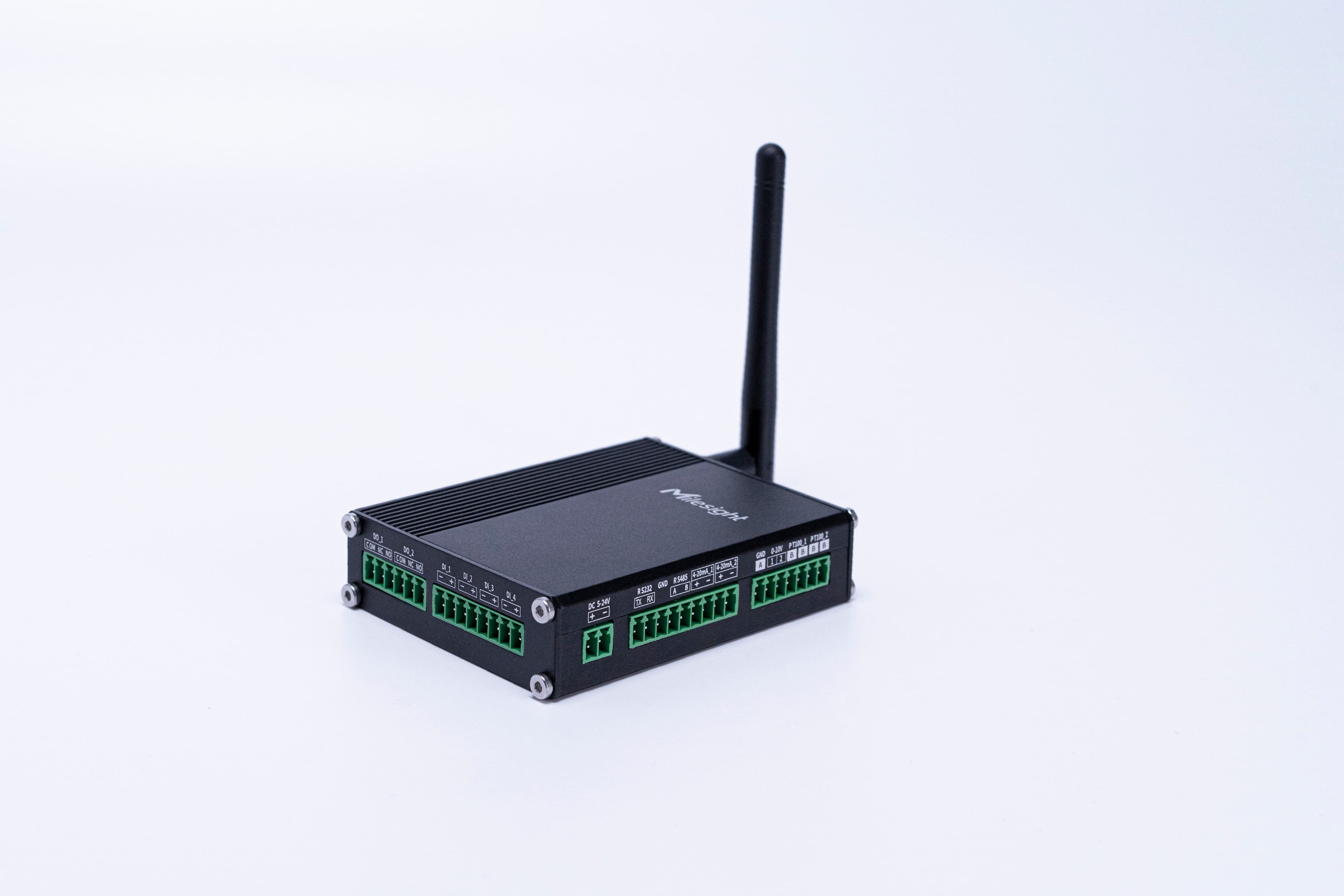 UC300 Controlador IoT 4G 2AI 4-20 4DI 2DO RS485 - Milesight