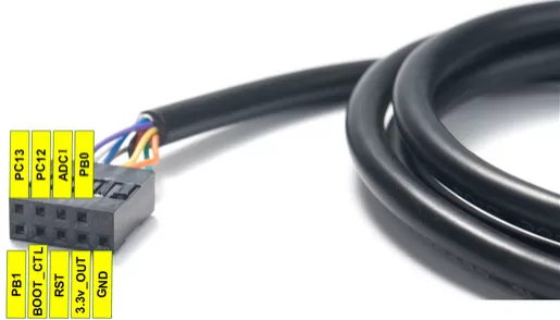 LHT65N-E2 Sensor de temperatura humedad con cable programador o pulso LoRaWAN
