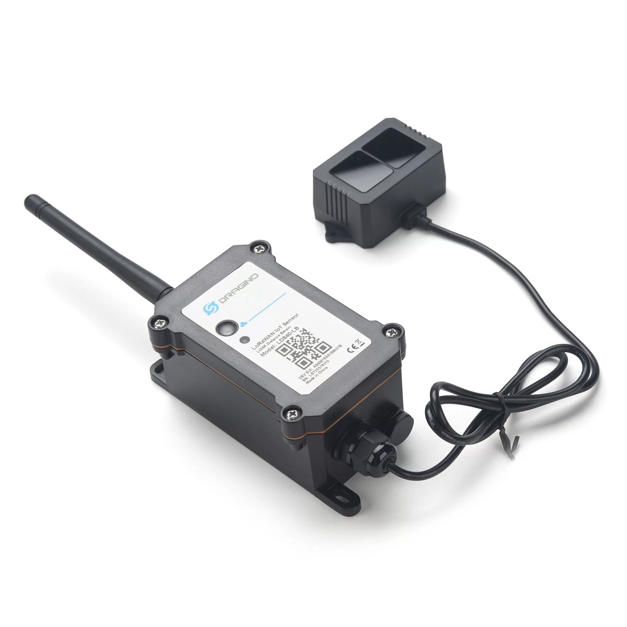 Sensor de distancia LiDAR LoRaWAN LDS40-LB 0.1 a 40Mt