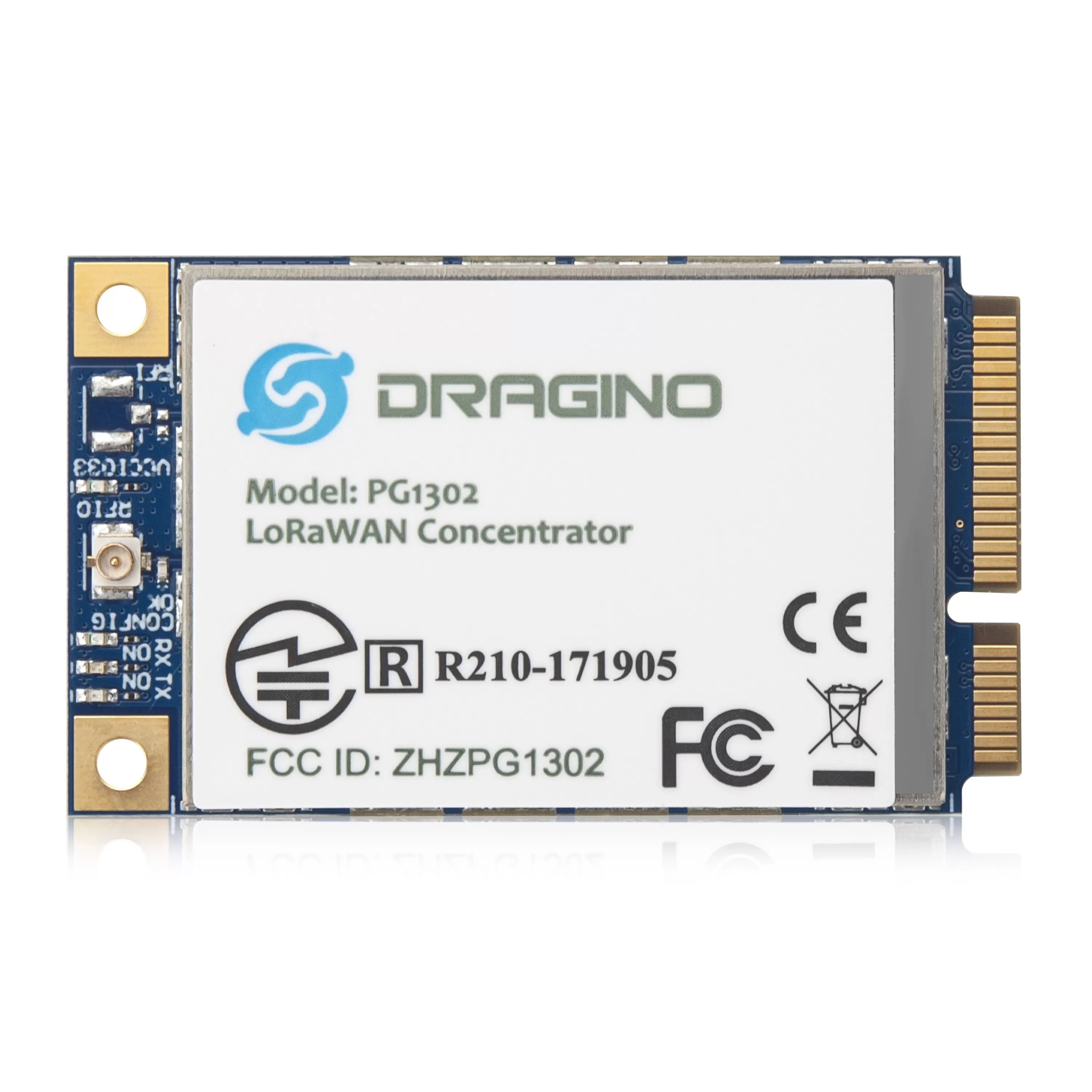 Concentrador LoRaWAN PG1302-RPI Para Raspberry Pi