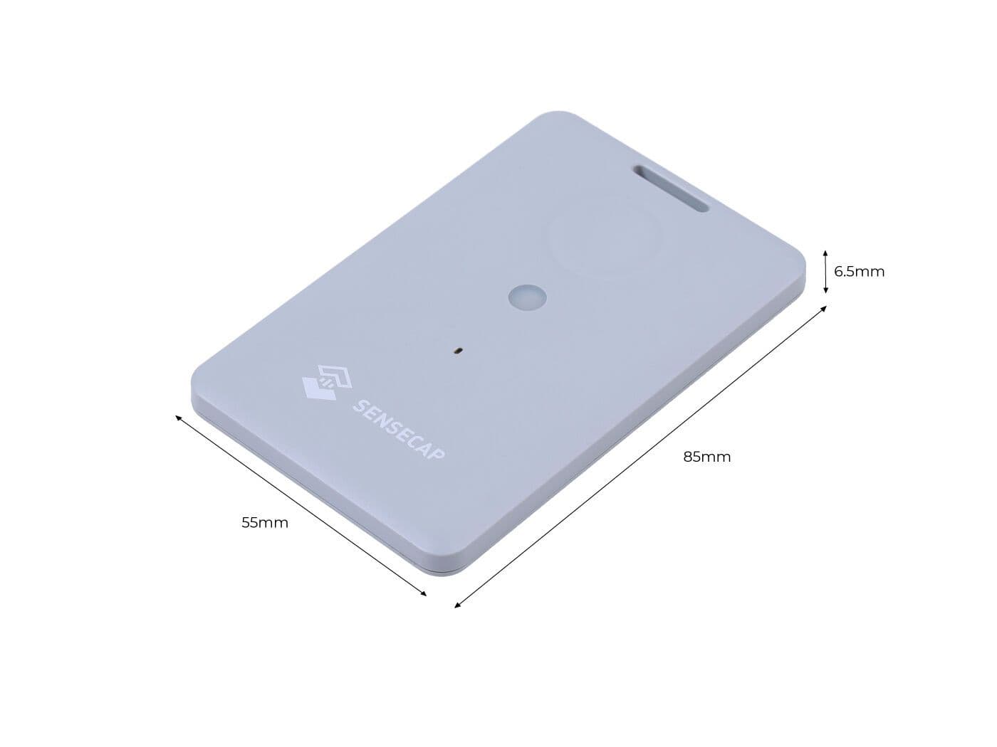 GPS Tracker LoRaWAN SenseCAP T1000-B Tamaño tarjeta