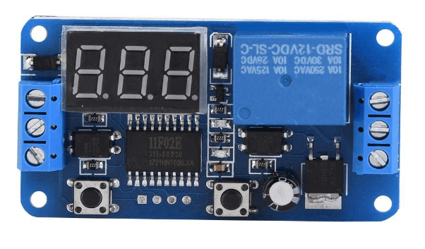 Temporizador Programable 12V hasta 999 segundos