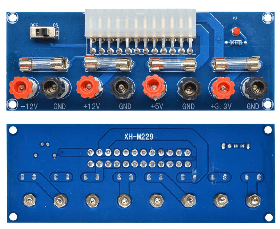 Adaptador Fuente ATX PC a Bornera