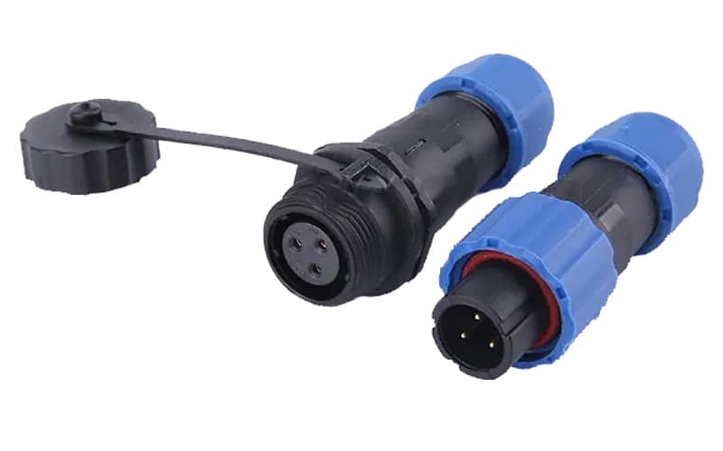 Conector IP68 ZP13 3P Cable Cable