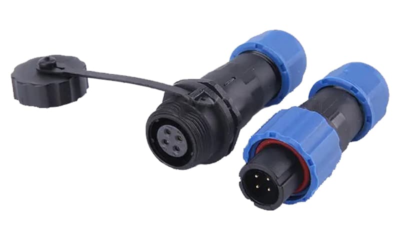 Conector IP68 ZP13 4P Cable Cable