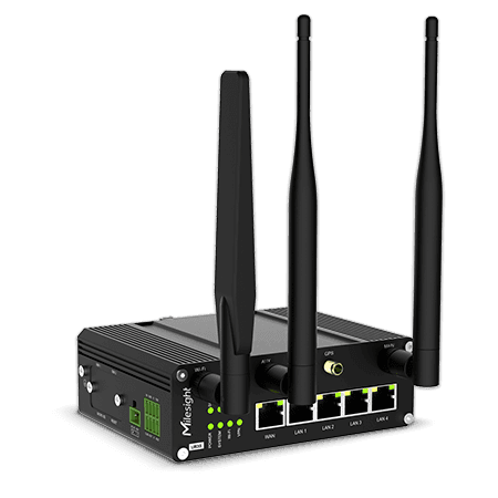 Router UR35 4G LTE Industrial Avanzado con Wi-Fi, Ethernet, PoE, GPS y Dual SIM