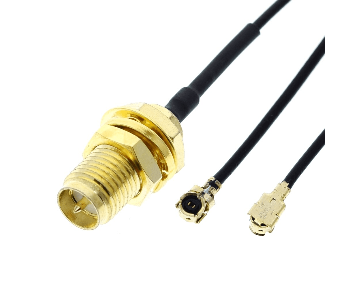 Conector antena Pigtail RP-SMA IPEX 20cm