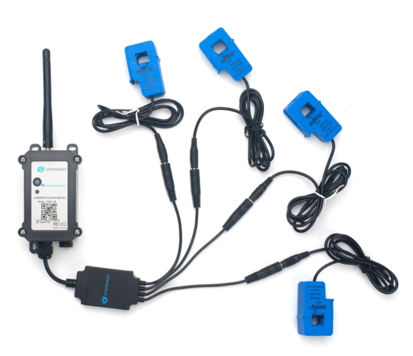 ""OPENBOX"" Sensor de corriente de 4 canales LoRaWAN CS01-LB